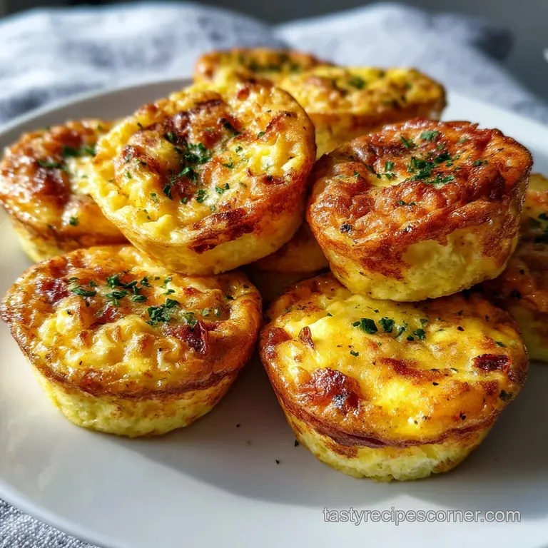 High Protein Egg Bites