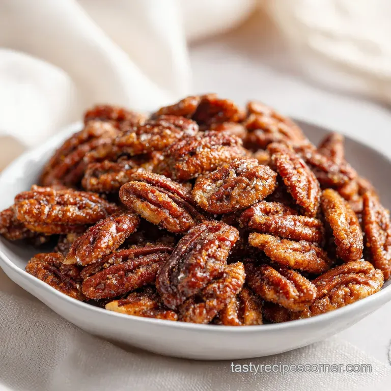 Homemade Candied Pecans: Cinnamon Sugar Crunch