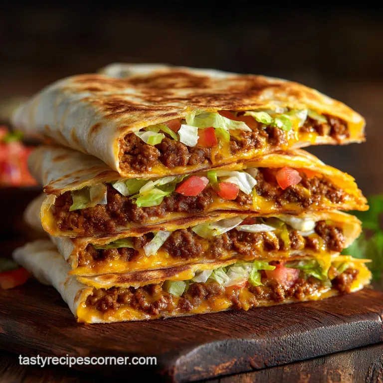 Crunchwrap Supreme: the Takeaway Takedown Ultimate Homemade Recipe presentation