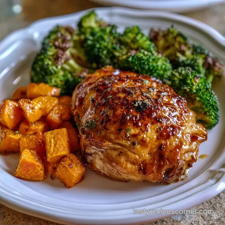 Honey-Garlic Roasted Chicken Bowls: Batch Cooked Lunch