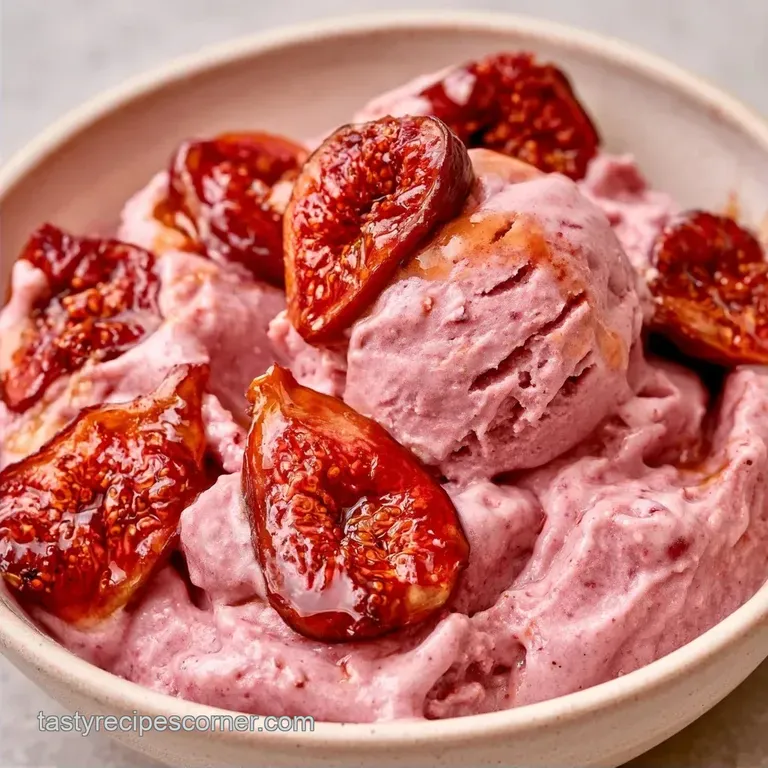 Velvet Honey Roasted Fig Ice Cream