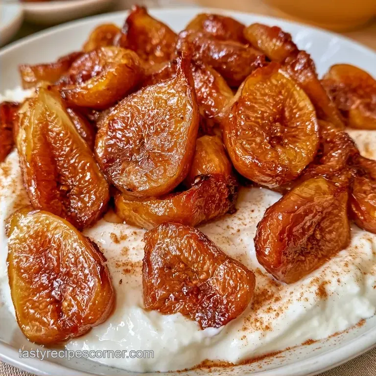 Honey-Roasted Fresh Figs with Greek Yogurt