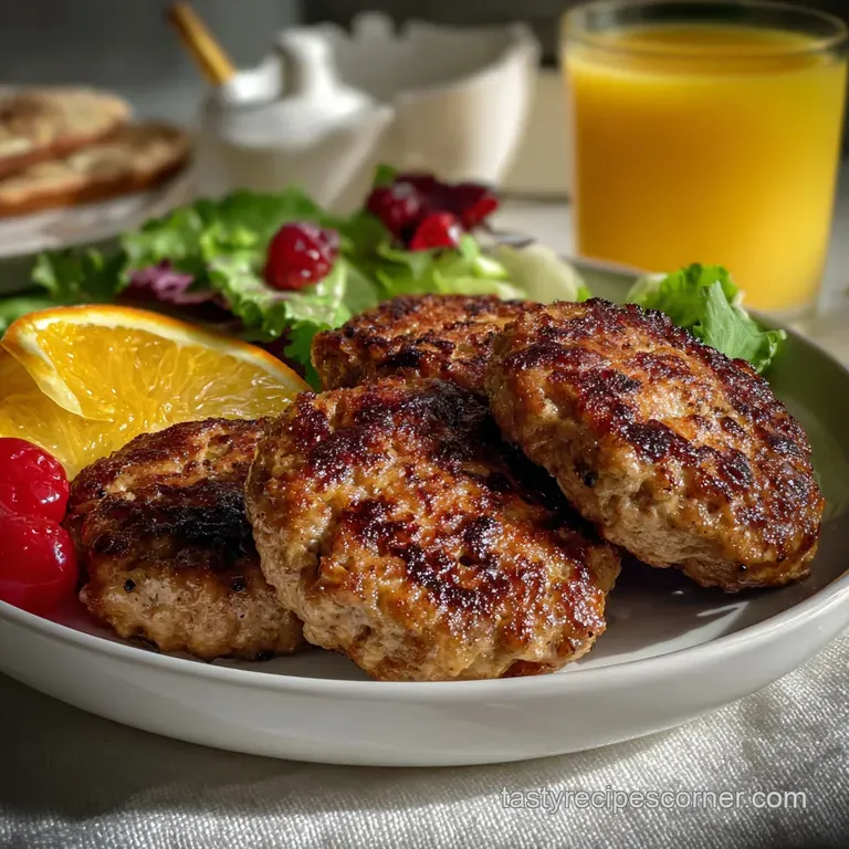 Easy Beef Sausage Breakfast: Juicy Homemade Patties