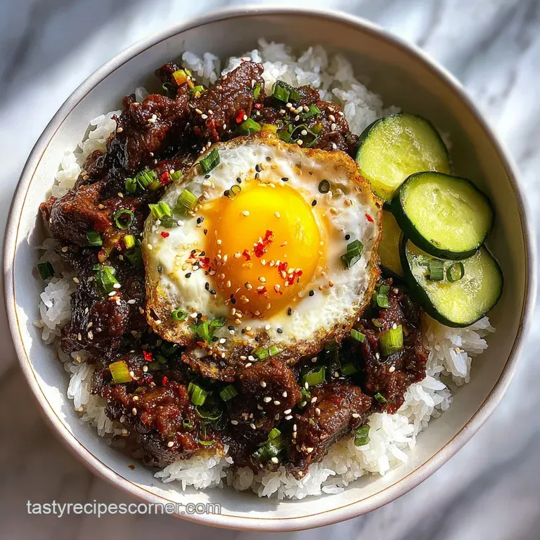 Korean Beef Bowls Recipe: Easy Homemade