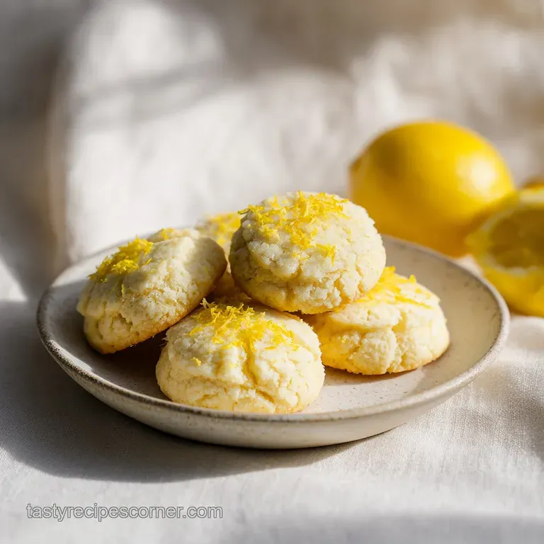 Lemon Pixie Cookies: Old Fashioned and Zesty