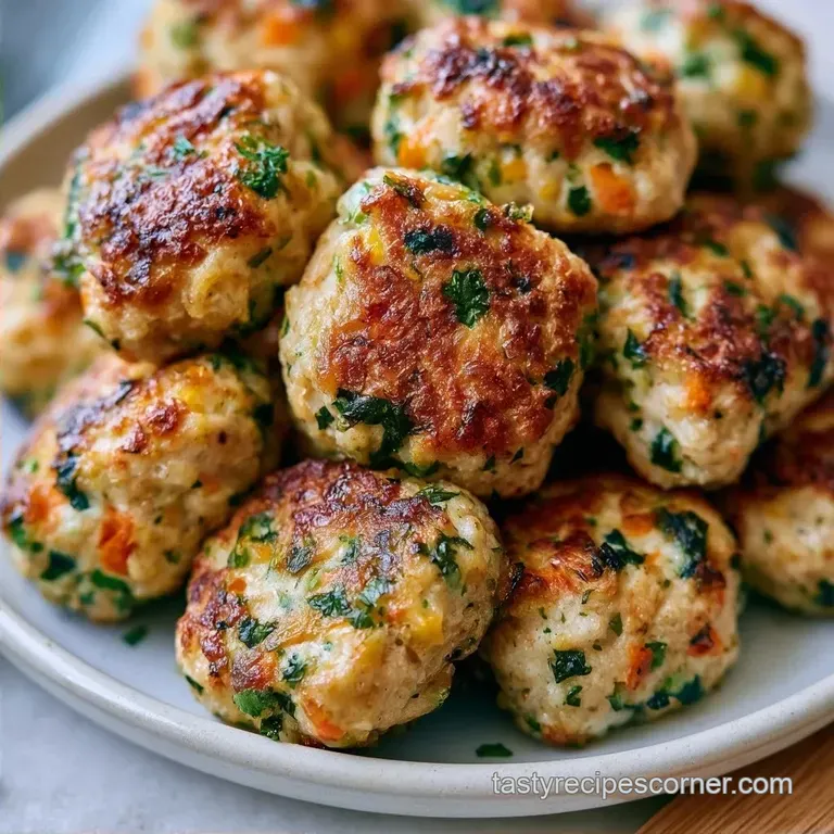 Veggie-Packed Turkey & Quinoa Tots