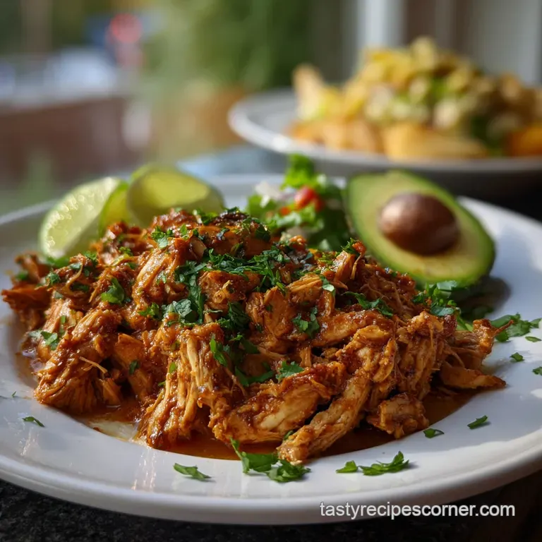 Mexican Shredded Chicken: Smoky Chipotle