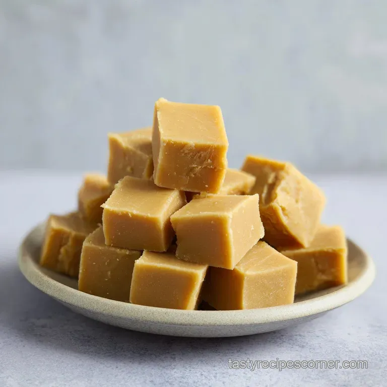 Microwave Peanut Butter Fudge: Silky and Dense