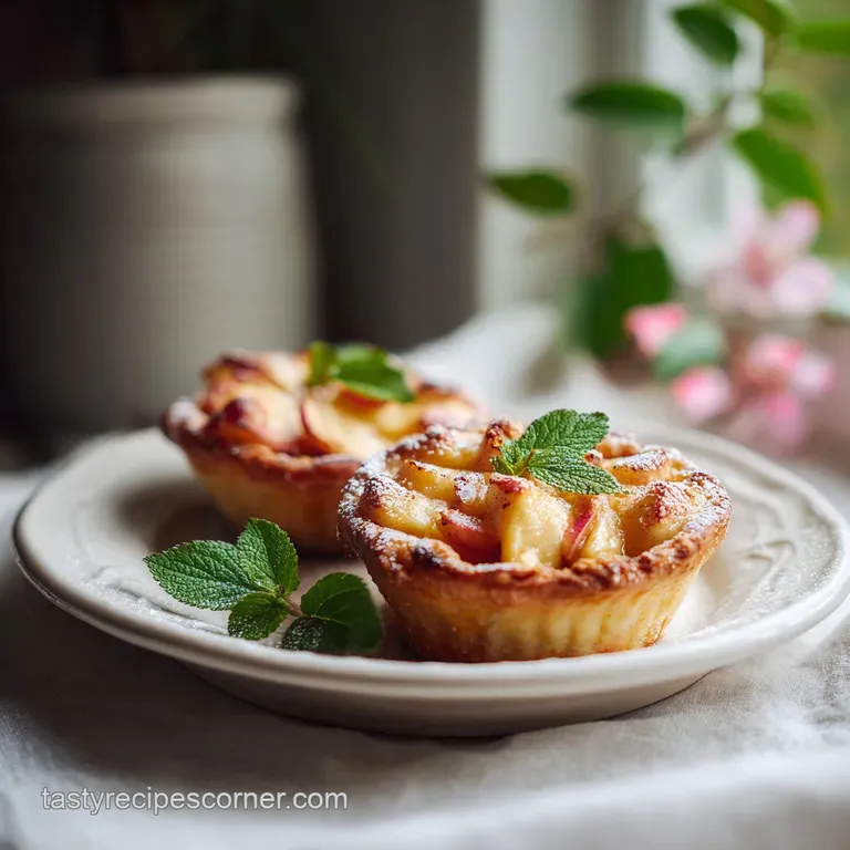 Mini Apple Pies with Buttery Crust
