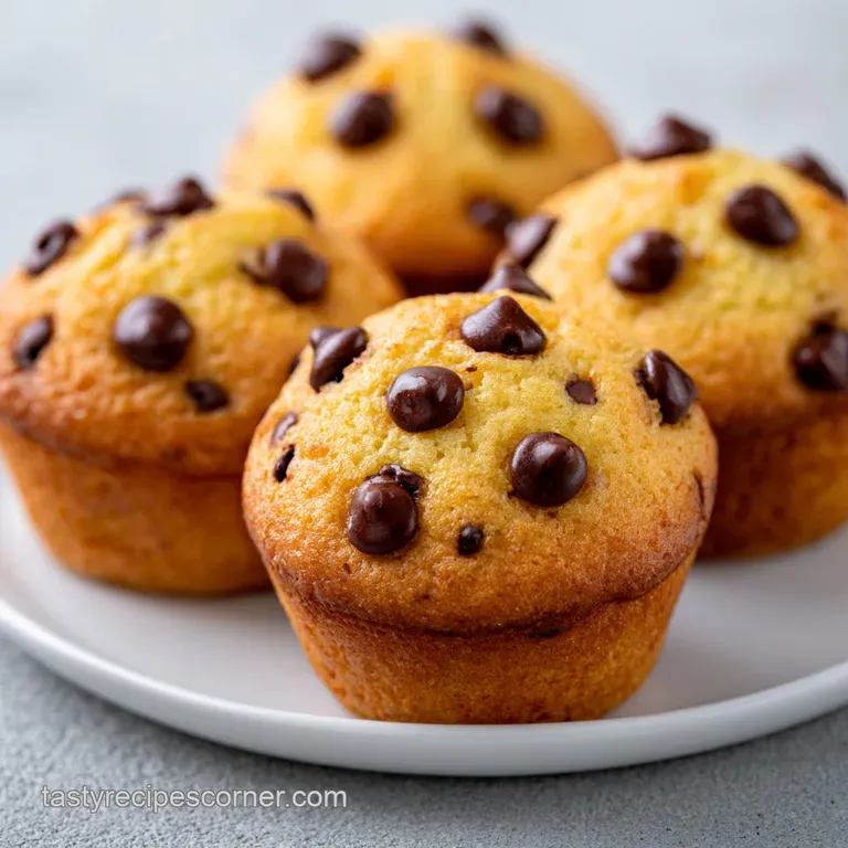 Chocolate Chip Muffins: Moist and Mini