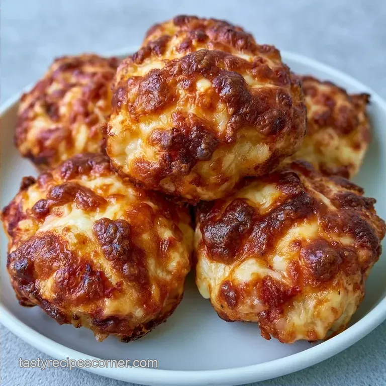 Crispy Mini Muffin Tin Pizza Bites