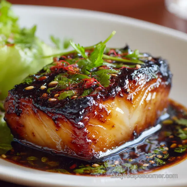 Black Cod Miso Recipe: Silky Buttery Miso-Glazed Fillets