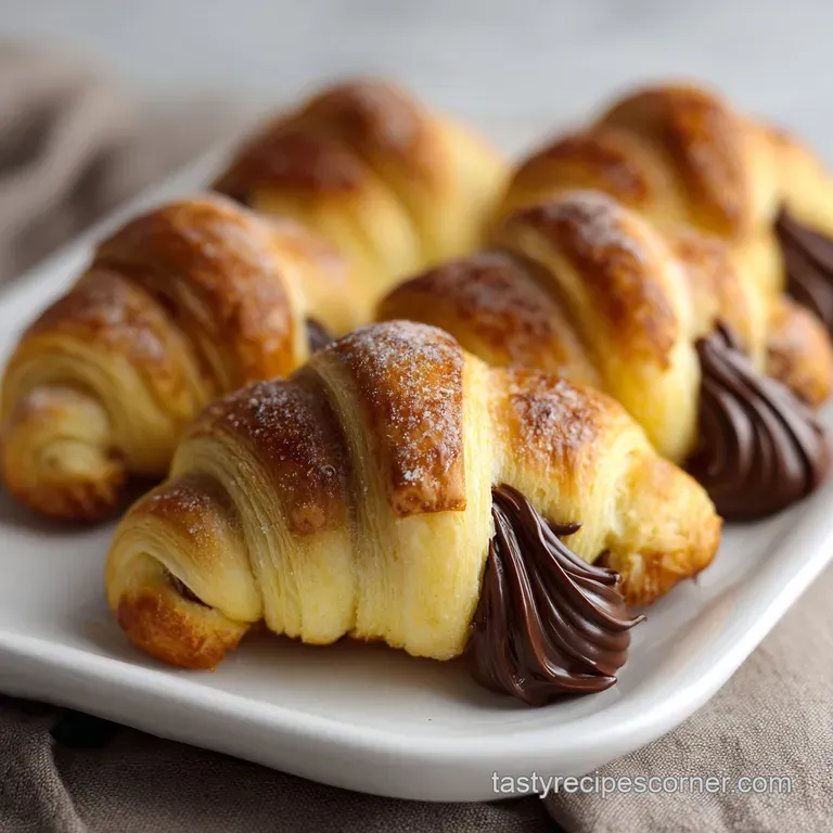 Nutella Crescent Rolls: Quick and Easy