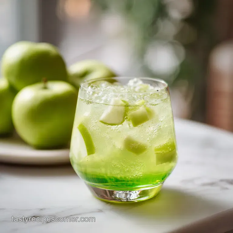 Olive Garden Green Apple Sangria