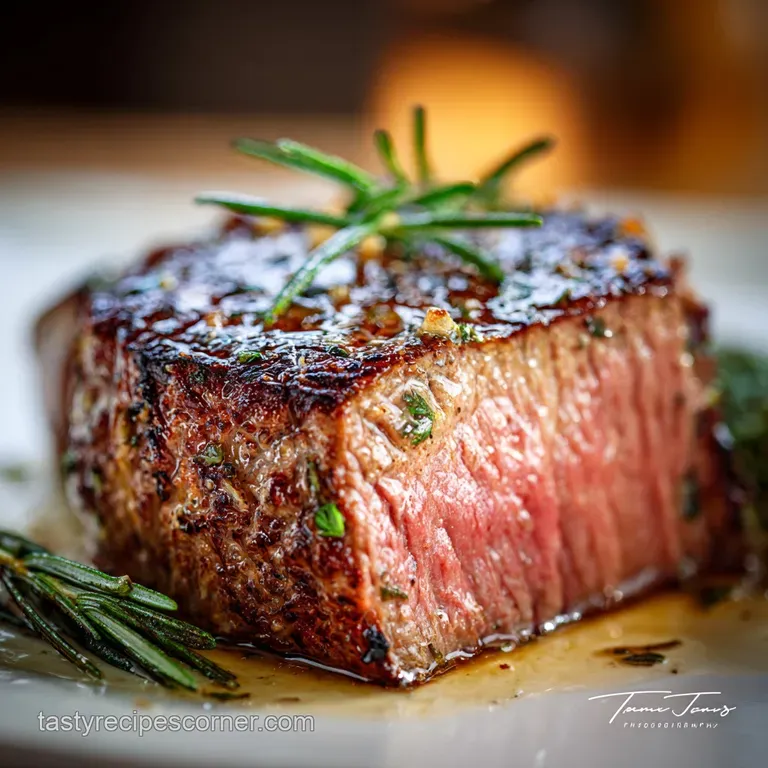 Filet Mignon: Pan-Seared and Butter Basted for Restaurant Tenderness