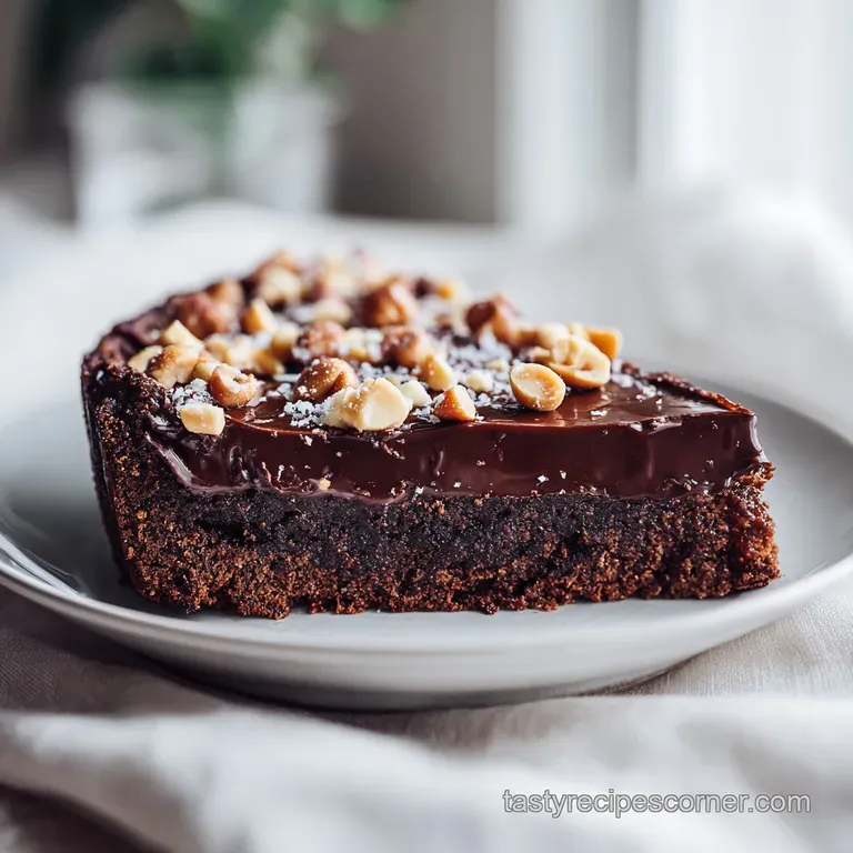 Peanut Butter Cup Brownie Cake: Velvety and Rich