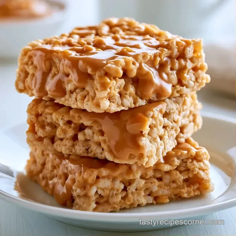 A stack of golden crispy treats topped with a drizzle of amber honey and a pinch of flaky sea salt on a slate board.