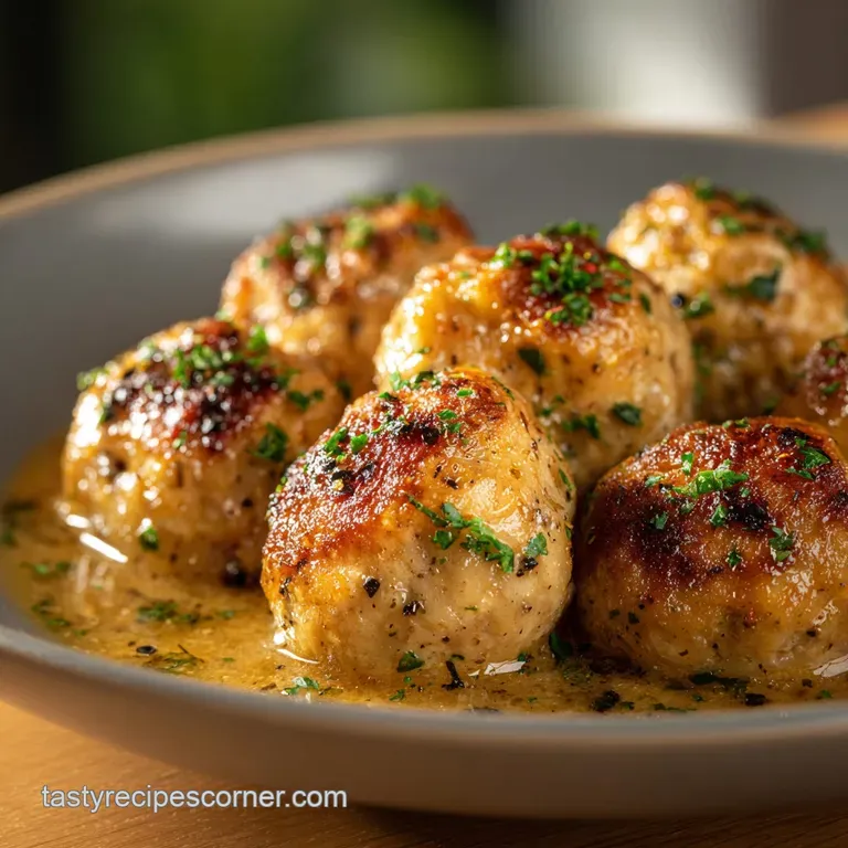 Chicken Meatballs: Light Lean and Juicier Than Any Store-Bought Brand
