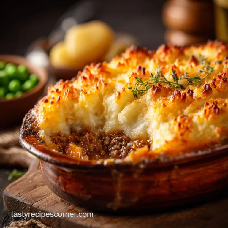 Shepherds Pie: The Proper British Classic with Rich Gravy and Cheesy Topping