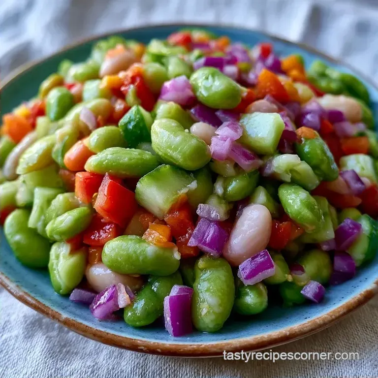 High Protein Bean Salad in 15 Minutes