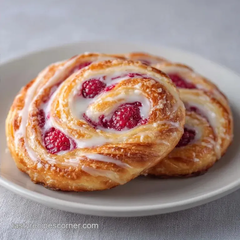 Raspberry Cream Cheese Rollups: Fast and Fluffy