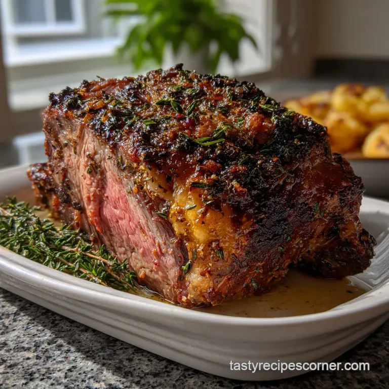 Reverse Sear Roasted Beef for NYE