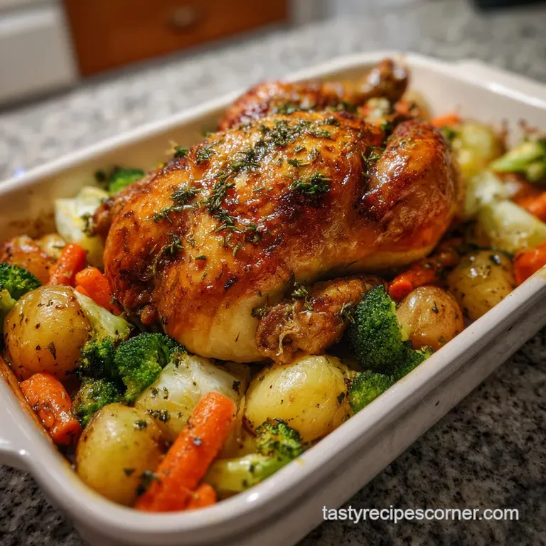 Healthy Meal Prep Idea with Roasted Chicken and Vegetables