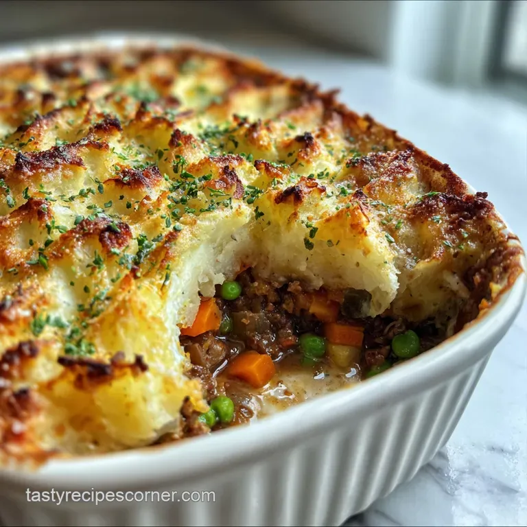Rustic Vegetarian Shepherd s Pie with Umami Gravy