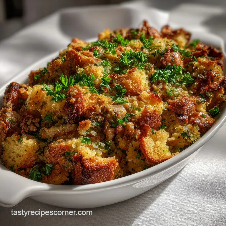The Best Chicken Dressing Recipe: No More Soggy Bread
