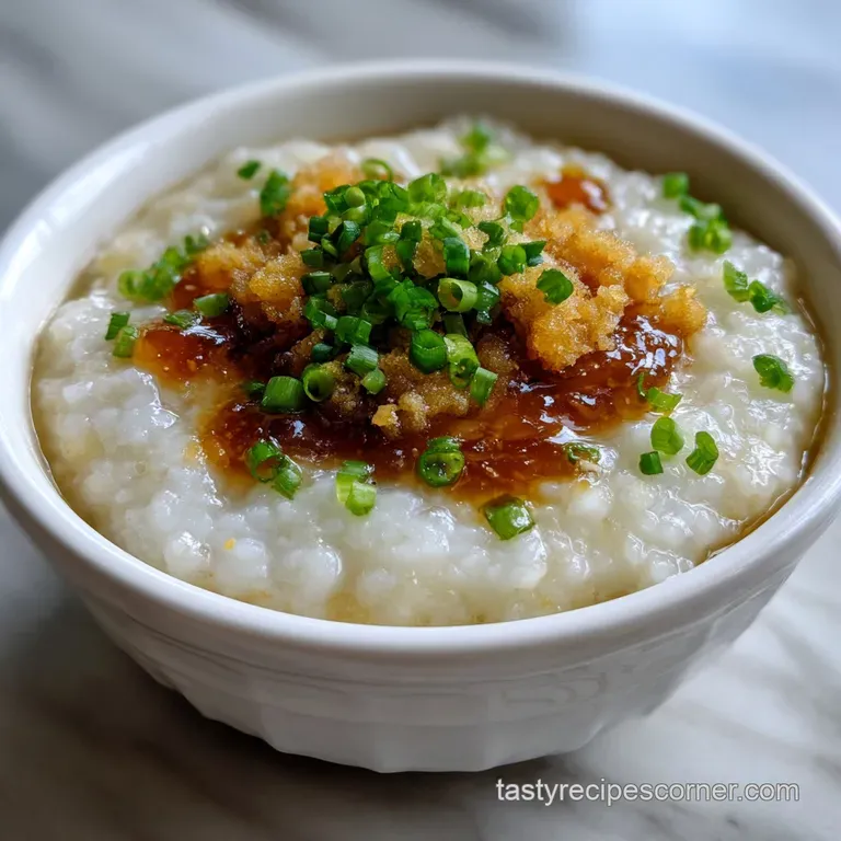 Rice Porridge: The Silky Ginger Congee Base