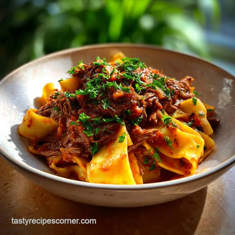 The Ultimate Repeater Recipe: Slow-Cooked Ragu presentation