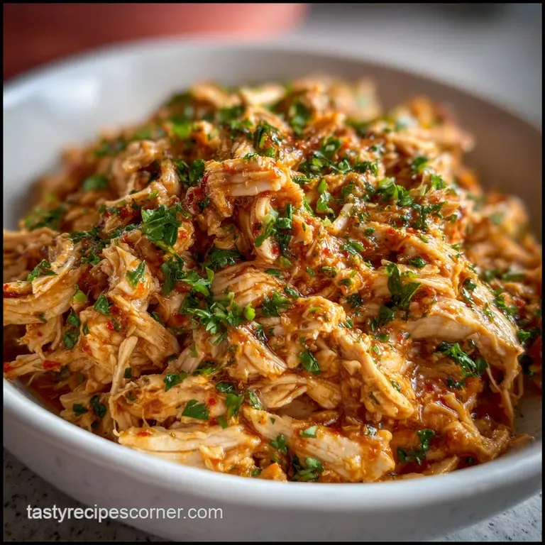 Shredded Chicken Recipes: Smoky Chipotle Perfection presentation