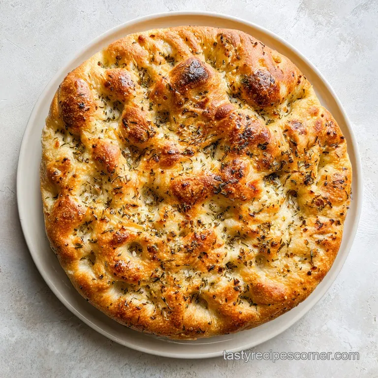 Sourdough Focaccia Bread: Airy and Crispy