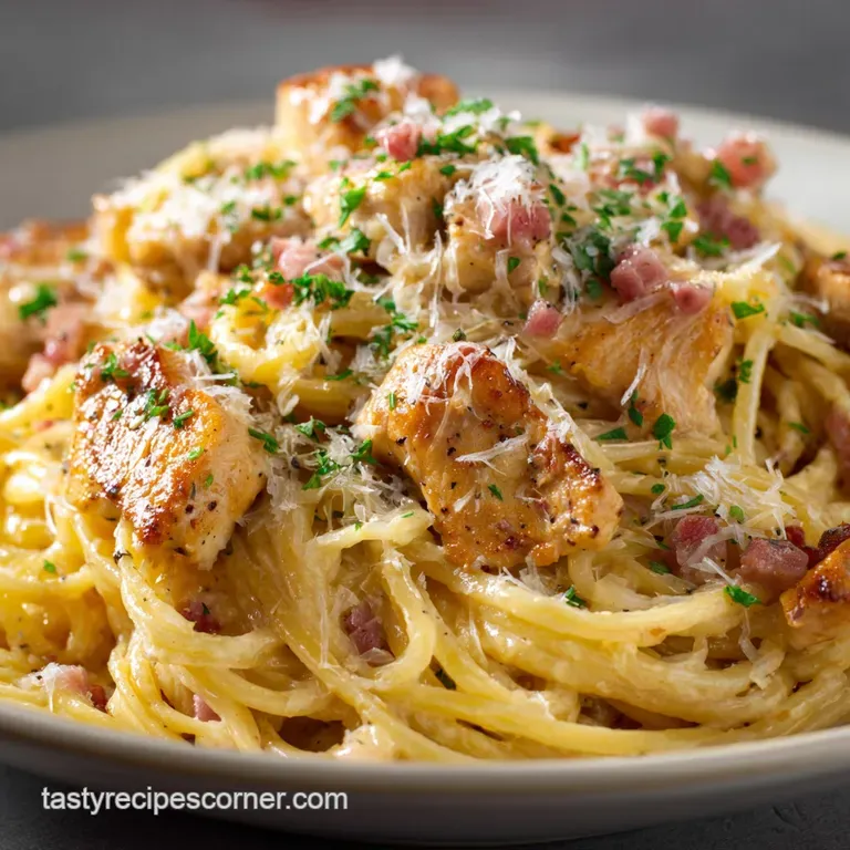 Chicken Carbonara: The Authentic Speedy Weeknight Supper