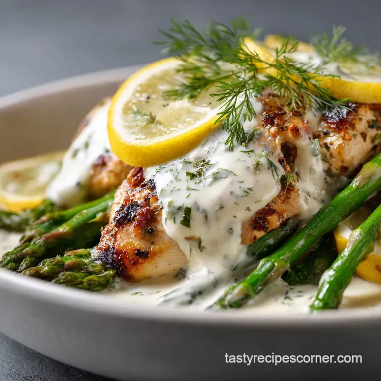 Spring Meals: Chicken Supreme with Lemon Sauce