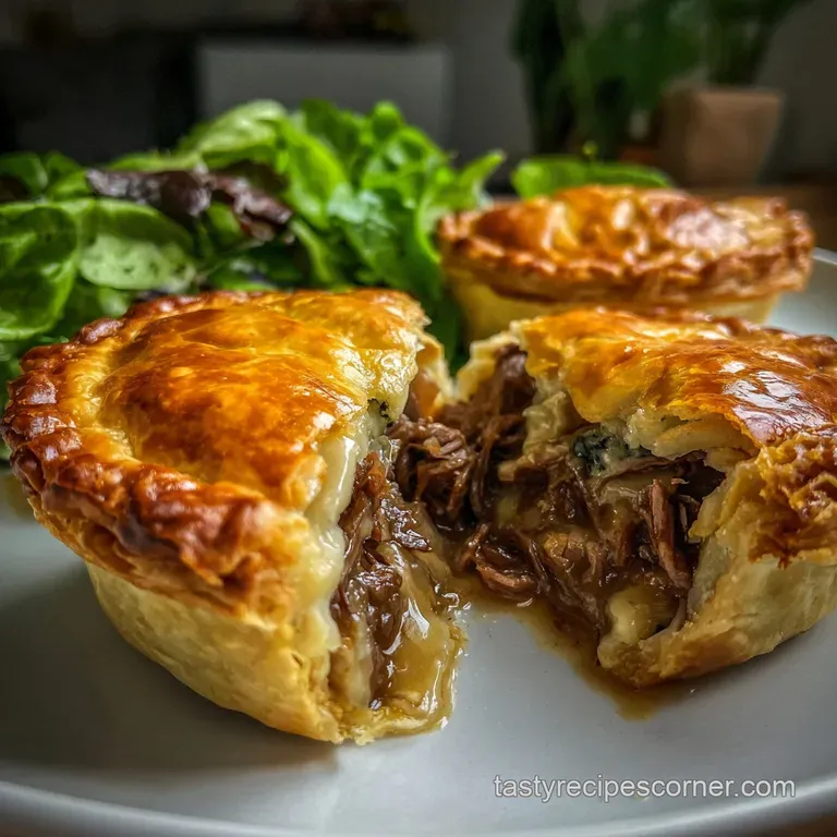 Leftover Steak Recipes: Steak Stilton Pasties