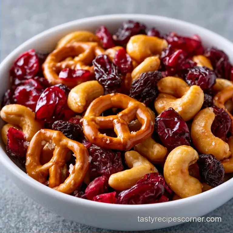 Sweet and Salty Trail Mix: Energy-Boosting