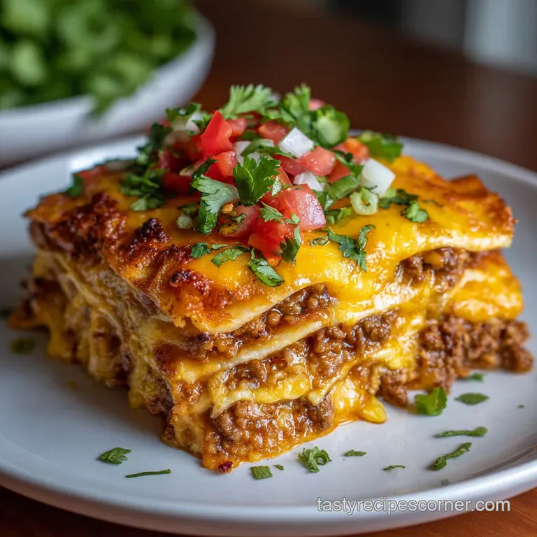Taco Lasagna Recipe