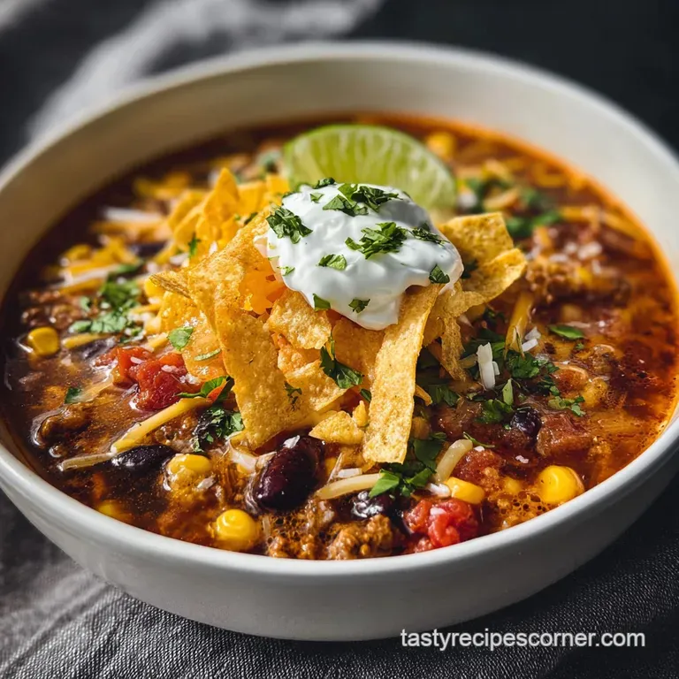 The Best Taco Soup Recipe