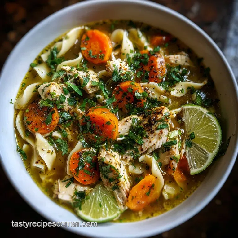 Traditional Crockpot Chicken Noodle Soup