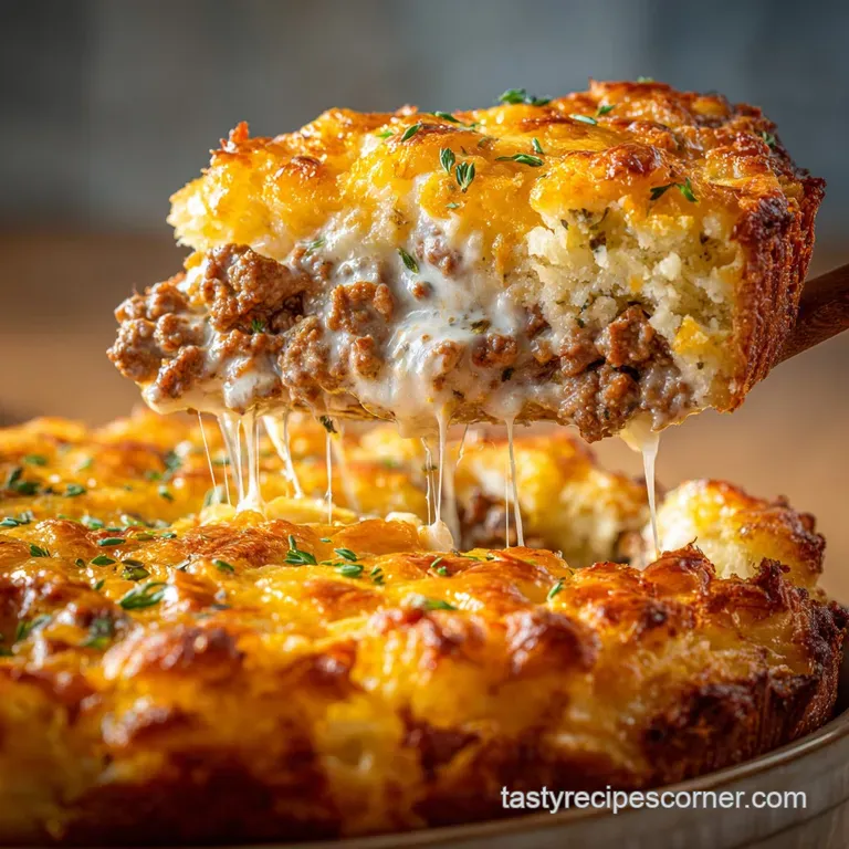 CattleRanch Casserole: The Ultimate Ranchers Pie with Cheddar Mash