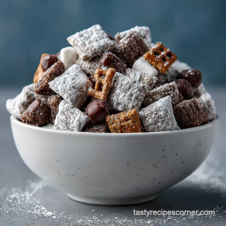 Muddy Buddies: Chefs Ultimate No-Fuss Mix presentation