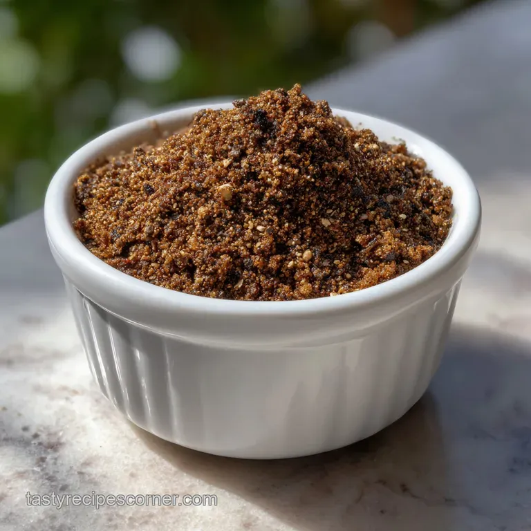 Steak Seasoning: Ultimate Umami Smoky Rub presentation