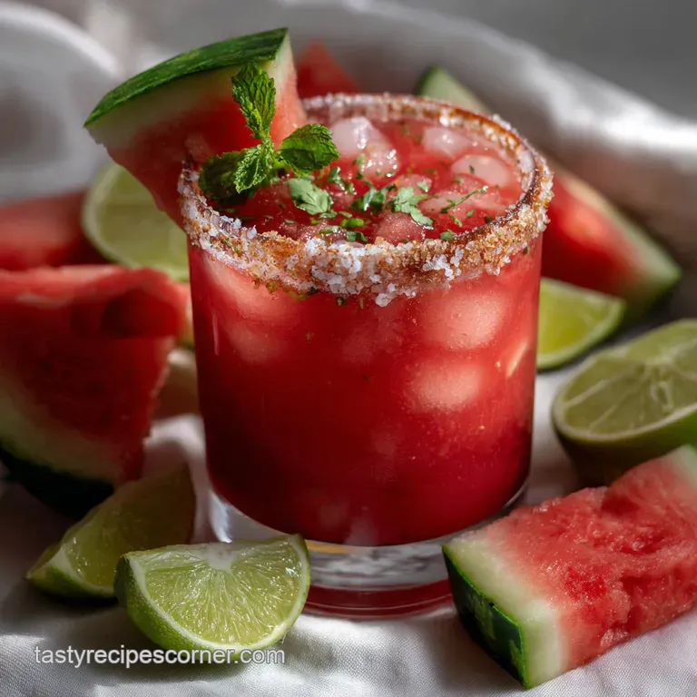 The Ultimate Watermelon Margarita Recipe