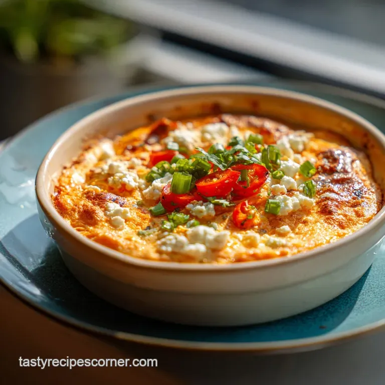 Buffalo Chicken Dip: Creamy and Golden