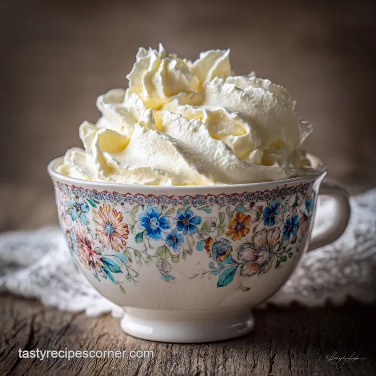 Pristine white bowl filled with billowy whipped butter. Soft peaks and valleys create inviting texture. A simple, elegant ...