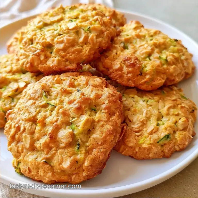 Zucchini Breakfast Cookies with Banana and Oats